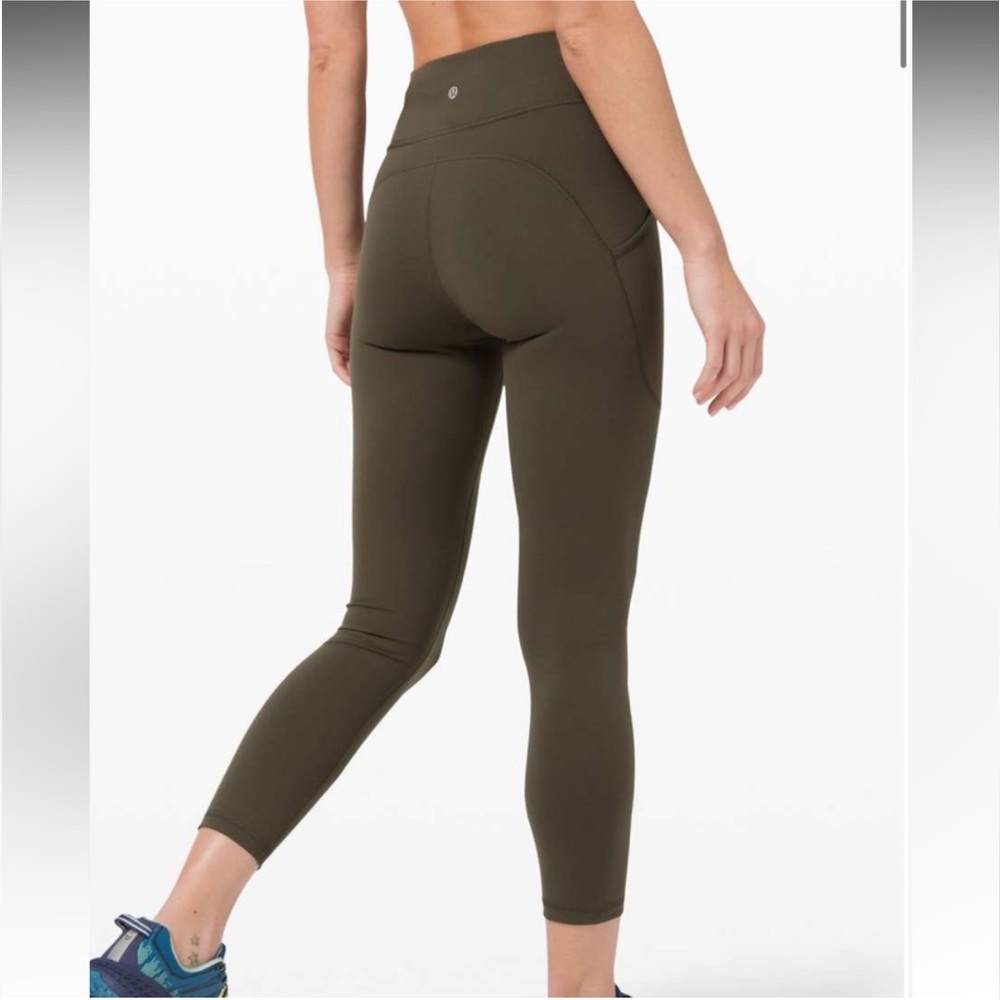 Lululemon Invigorate High-Rise Tight in Olive Green - Resale
